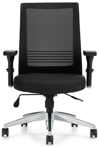 Offices To Go Mesh Back Office Chair with Chrome Base [OTG11325B] Offices To Go Mesh Chair OTG11325B