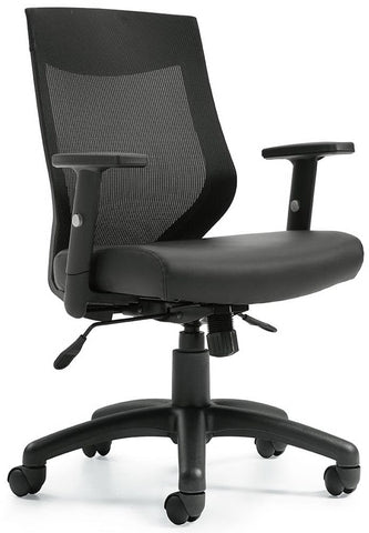 Offices To Go Synchro-Tilter Mesh Office Chair [OTG10704B] Offices To Go Mesh Chair OTG10704B