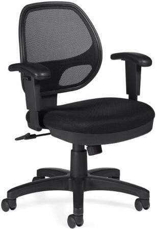 Offices To Go&trade; Mesh Office Chair [OTG11647B] Offices To Go Mesh Chair OTG11647B