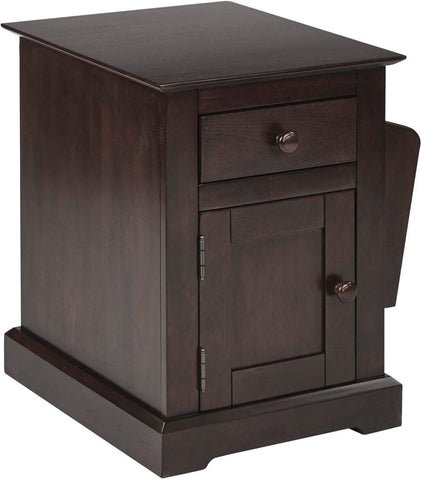 OSP Designs Colette Side Table [CLT08AS-WA] Office Star End Table CLT08AS-WA