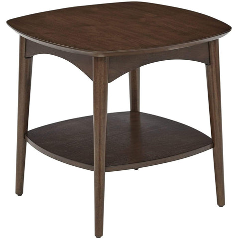 OSP Designs Copenhagen Accent Table in Walnut [CPH17-WA] Office Star Accent Table CPH17-WA