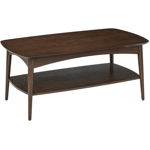 OSP Designs Copenhagen Coffee Table in Walnut [CPH12-WA] Office Star Coffee Table CPH12-WA