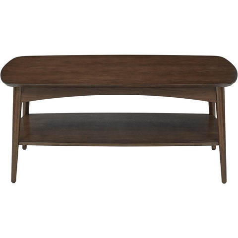 OSP Designs Copenhagen Coffee Table in Walnut [CPH12-WA] Office Star Coffee Table CPH12-WA