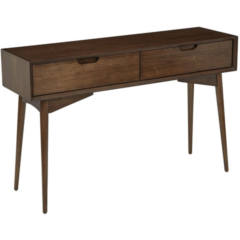OSP Designs Copenhagen Console Table in Walnut [CPH07-WA] Office Star Console Table CPH07-WA