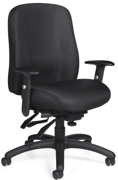 OTG&trade; Adjustable Ergonomic Office Chair [OTG11710] Offices To Go Black -QL10 Home Office Chair OTG11710