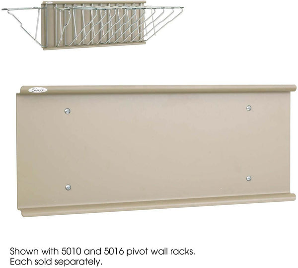 Pivot Wall Rack Tan 5010 [5010] Safco Wall Rack 5010