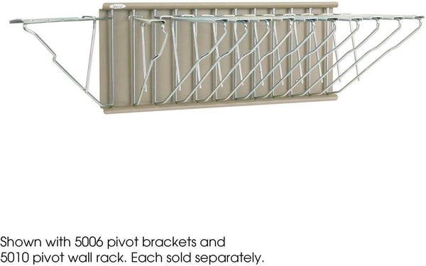 Pivot Wall Rack Tan 5016 [5016] Safco Wall Rack 5016