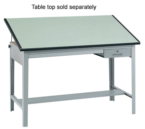 Precision Drafting Table Base Gray [3962GR] Safco Drafting Table 3962GR