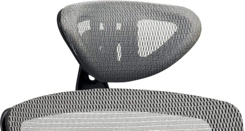 Pro-Line II™ Grey ProGrid® Headrest Fits 511342 [HRX52] Office Star Headrest HRX52