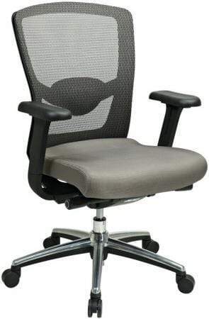Pro Line II ProGrid&trade; High Back Mesh Chair [511342AL] Office Star No Headrest Mesh Chair 511342AL