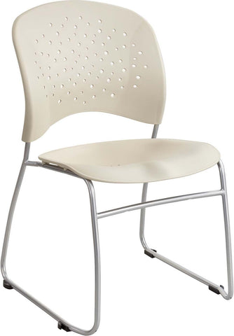 Reve™ Guest Chair Sled Base Round Back [6804] Safco Latte Guest Chair 6804LT