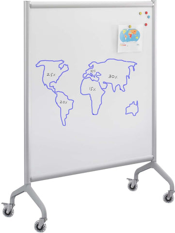 Rumba™ Screen Whiteboard 42" x 54" [2015WBS] Safco Privacy Screen 2015WBS