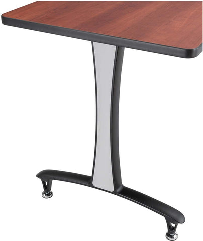 Rumba™ T-Leg Caps [2086] Safco Silver Office Table Accessories 2086SL