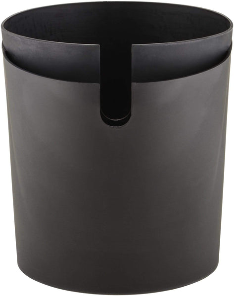 Safco CanCan Deskside Recycling [9929] Safco Black Waste Receptacle 9929BL