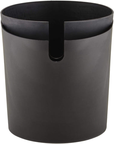Safco CanCan Deskside Recycling [9929] Safco Black Waste Receptacle 9929BL