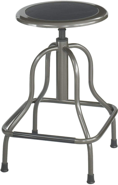 Safco Diesel High Base without Back [6665] Safco Pewter Drafting Chair 6665