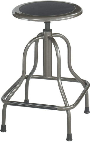 Safco Diesel High Base without Back [6665] Safco Pewter Drafting Chair 6665