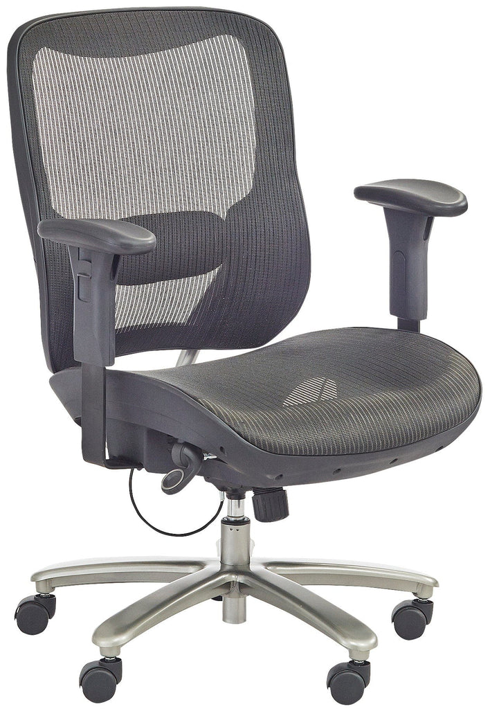 Safco Lineage Big Tall All-Mesh Task Chair, 400 Weight