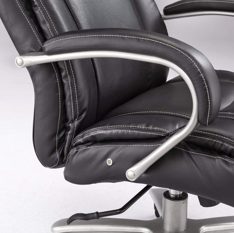Safco Lineage Big & Tall Mid Back Task Chair, 350 lb. Weight Capacity [3504BL] Safco Black Task Chair 3504BL
