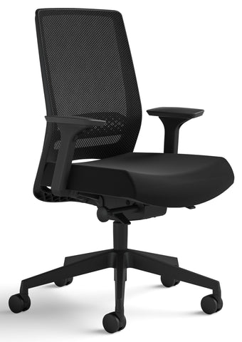 Safco Medina Executive Task Chair [6830] Safco Upgrade Multipurpose Synchro-tilt (+$87.00) Mesh Chair 6830STBL