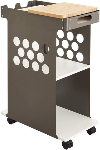 Safco Mini Rolling Storage Cart [5209] Safco White Storage Cart 5209WH
