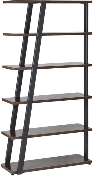Safco Mirella 5 Shelf Bookshelf [MRBS5] Safco Southern Tobacco Bookcase MRBS5STO