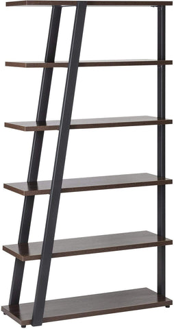 Safco Mirella 5 Shelf Bookshelf [MRBS5] Safco Southern Tobacco Bookcase MRBS5STO