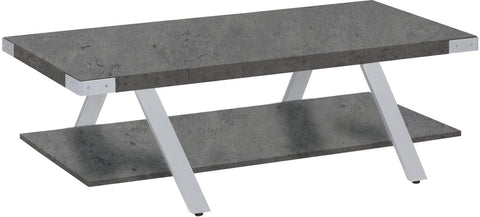 Safco Mirella Coffee Table [MRCFT] Safco Stone Gray Coffee Table MRCFTSGY