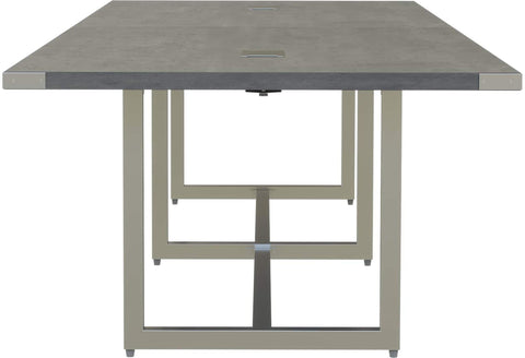 Safco Mirella Conference Table, Sitting-Height, 12' [MRS12] Safco Stone Gray Conference Table MRS12SGY