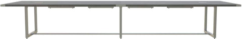 Safco Mirella Conference Table, Sitting-Height, 16' [MRS16] Safco Stone Gray Conference Table MRS16SGY