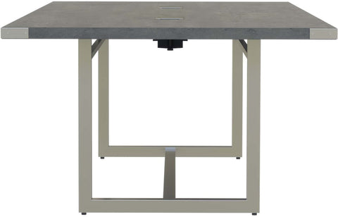 Safco Mirella Conference Table, Sitting-Height, 8' [MRCS8] Safco Stone Gray Conference Table MRCS8SGY