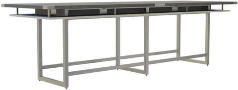 Safco Mirella Conference Table, Standing-Height, 12' [MRH12] Safco Stone Gray Conference Table MRH12SGY