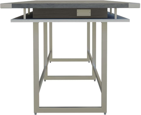Safco Mirella Conference Table, Standing-Height, 16' [MRH16] Safco Stone Gray Conference Table MRH16SGY