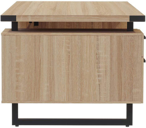 Safco Mirella Free Standing Desk, BBB/BF [MRDBF7236] Safco Sand Dune Desk MRDBF7236SDD