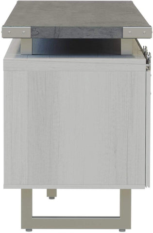 Safco Mirella Low Wall Cabinet Wood Doors [MRLWCWD] Safco Stone Gray Wall Cabinet MRLWCWDSGY