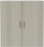 Safco Mirella Wood Door Storage Cabinet [MRWDC] Safco White Ash Storage Cabinet MRWDCWAH