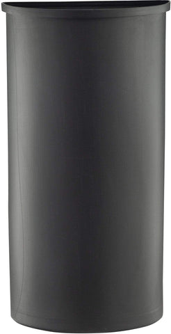 Safco Mixx Recycling Center, Half-Round Plastic Liner, 21 Gallons [9651] Safco Black Waste Receptacle 9651