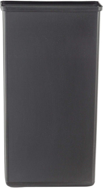 Safco Mixx Recycling Center, Rectangular Rigid Plastic Liner, 27 Gallons [9652] Safco Black Waste Receptacle 9652