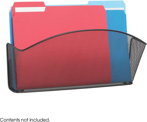 Safco Onyx Legal-Size Rack (Qty. 6) [5653] Safco Black Desktop Organizer 5653BL