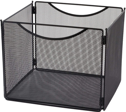 Safco Onyx Mesh Desktop Box File, 10"D (Qty. 6) [2170] Safco Black Desktop Organizer 2170BL