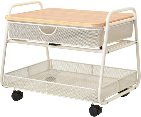 Safco Onyx Under-Desk Machine Stand [5208] Safco White Machine Stand 5208WH