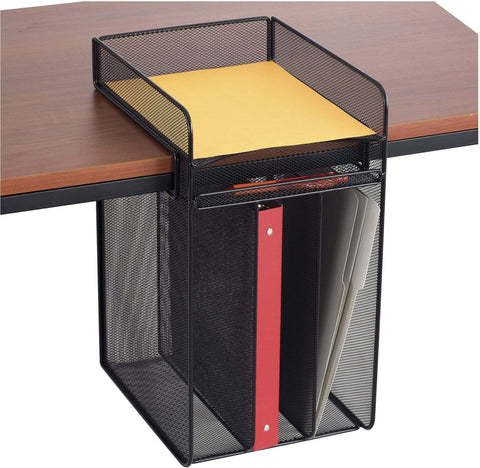 Safco Onyx Vertical Hanging Storage [3241] Safco Black Desktop Organizer 3241BL