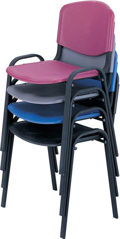 Safco Polypropylene Stacking Chairs 4 PACK [4185] Safco Stacking Chair