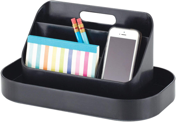 Safco Portable Caddy [3286] Safco Black Desktop Organizer 3286BL