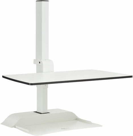 Safco Soar by Safco Electric Desktop Sit/Stand [2191] Safco White Desk Riser 2191WH