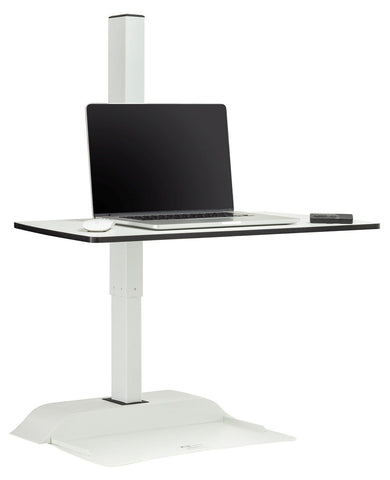 Safco Soar by Safco Electric Desktop Sit/Stand [2191] Safco White Desk Riser 2191WH