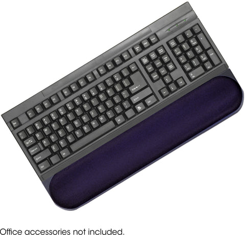 Safco SoftSpot Proline Keyboard Wrist Support (Qty. 10) [90208] Safco Black Ergonomic Accessories 90208