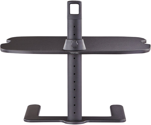 Safco Stance Height-Adjustable Laptop Stand [2180] Safco Black Laptop Stand 2180BL