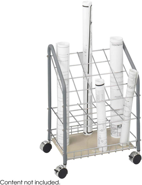 Safco Tubular Wire Roll File 20 Compartment Steel [3091] Safco File Sorter 3091