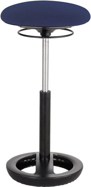 Safco Twixt Active Seating Chair, Extended-Height [3001] Safco Blue Task Chair 3001BU